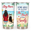 Personalized Summer Dog Steel Tumbler 25550 1