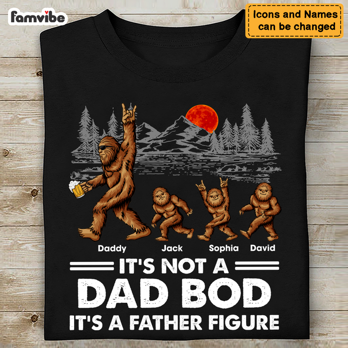 Personalized Dad Bod Squatch Shirt - Hoodie - Sweatshirt 25559 1