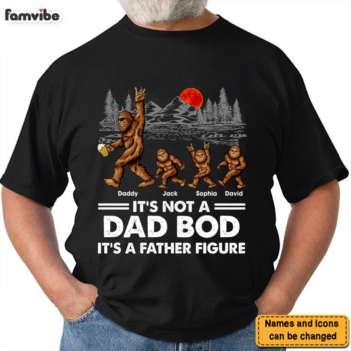 Personalized Dad Bod Squatch Shirt - Hoodie - Sweatshirt 25559 1