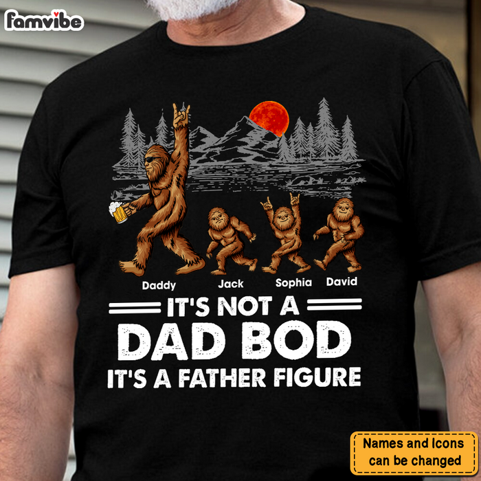Personalized Dad Bod Squatch Shirt - Hoodie - Sweatshirt 25559 1