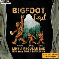 Personalized Squatch Dad Shirt - Hoodie - Sweatshirt 25560 thumb 1