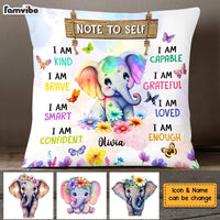 Personalized Gift For Daughter Granddaughter Note To Self Pillow 25567 thumb 1
