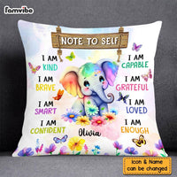 Personalized Gift For Daughter Granddaughter Note To Self Pillow 25567 thumb 1