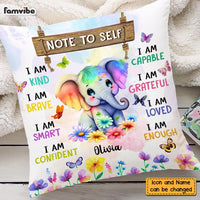 Personalized Gift For Daughter Granddaughter Note To Self Pillow 25567 thumb 1