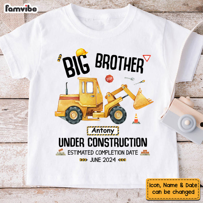 Personalized Gift For Grandson Big Brother pregnancy Announcement Kid T Shirt - Kid Hoodie - Kid Sweatshirt 30396 1