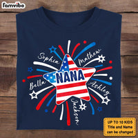 Personalized Grandma Fireworks Shirt - Hoodie - Sweatshirt 25578 thumb 1