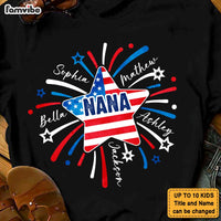Personalized Grandma Fireworks Shirt - Hoodie - Sweatshirt 25578 thumb 1