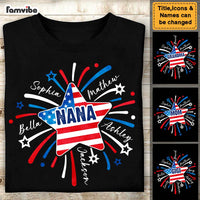 Personalized Grandma Fireworks Shirt - Hoodie - Sweatshirt 25578 thumb 1