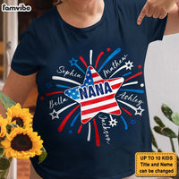 Personalized Grandma Fireworks Shirt - Hoodie - Sweatshirt 25578 thumb 1