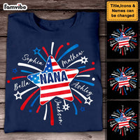 Personalized Grandma Fireworks Shirt - Hoodie - Sweatshirt 25578 thumb 1