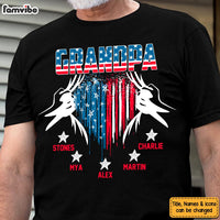 Personalized Grandpa Hidden Heart Shirt - Hoodie - Sweatshirt 25579 thumb 1