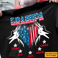 Personalized Grandpa Hidden Heart Shirt - Hoodie - Sweatshirt 25579 thumb 1