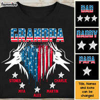 Personalized Grandpa Hidden Heart Shirt - Hoodie - Sweatshirt 25579 thumb 1