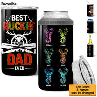 Personalized Buckin Dad 4 in 1 Can Cooler 25581 thumb 1
