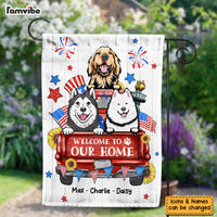 Personalized Welcome To Our Home Flag 25587 thumb 1