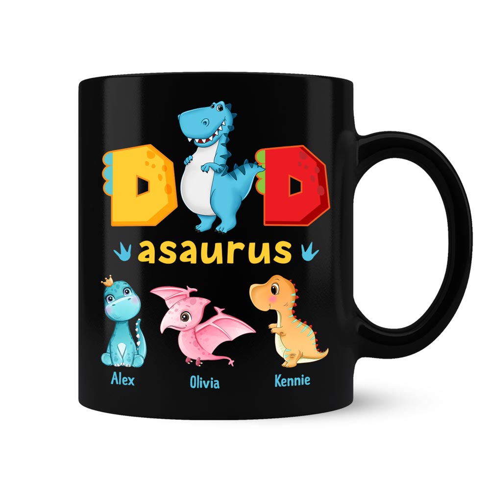Personalized Gift For Dadasaurus Mug 25343 Primary Mockup