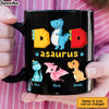 Personalized Gift For Dadasaurus Mug 25343 1