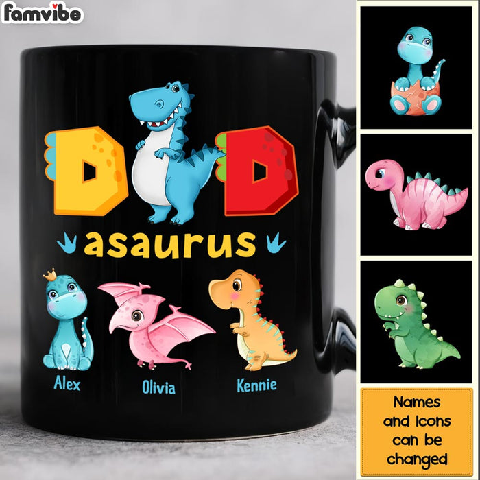 Personalized Gift For Dadasaurus Mug 25343 - Famvibe