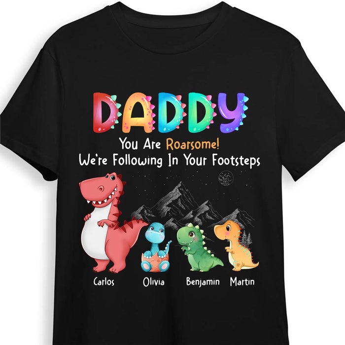 Personalized Daddy You Are Roarsome Shirt - Hoodie - Sweatshirt 25601 1