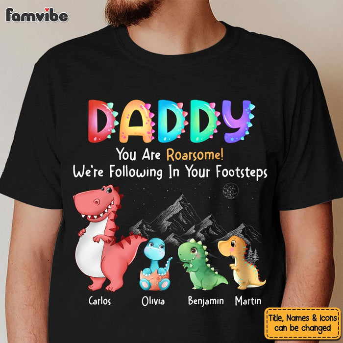 Personalized Daddy You Are Roarsome Shirt - Hoodie - Sweatshirt 25601 1
