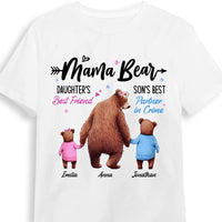 Personalized Mom Daughter's Best Friend Son's Best Partner In Crime Shirt - Hoodie - Sweatshirt 25604 thumb 1