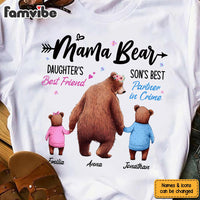 Personalized Mom Daughter's Best Friend Son's Best Partner In Crime Shirt - Hoodie - Sweatshirt 25604 thumb 1