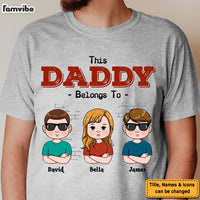 Personalized This Dad Belongs To Shirt - Hoodie - Sweatshirt 25607 thumb 1