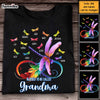 Personalized Dragonfly Blessed To Be Called Grandma Shirt - Hoodie - Sweatshirt 25611 1