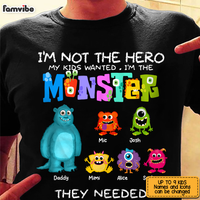 Personalized Father Monster They Needed Shirt - Hoodie - Sweatshirt 25614 thumb 1