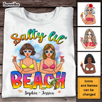Personalized Gift For Friends Salty Lil' Beach Shirt - Hoodie - Sweatshirt 25618 thumb 1