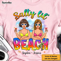 Personalized Gift For Friends Salty Lil' Beach Shirt - Hoodie - Sweatshirt 25618 thumb 1