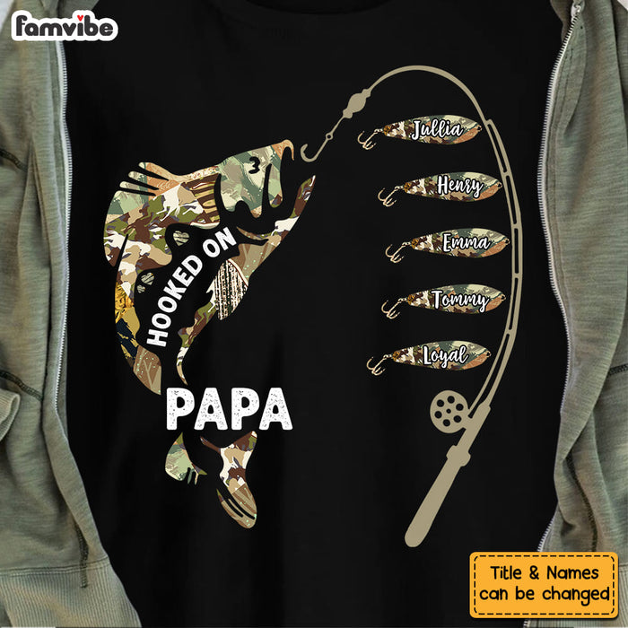 Personalized Reel Cool Grandpa Shirt - Hoodie - Sweatshirt 25623 Name Custom Presents Personalized Christmas Gifts by Famvibe