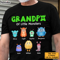 Personalized Grandpa Of Little Monsters Shirt - Hoodie - Sweatshirt 25628 thumb 1