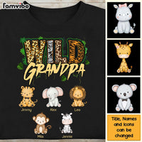 Personalized Wild Dad Grandpa Shirt - Hoodie - Sweatshirt 25629 thumb 1