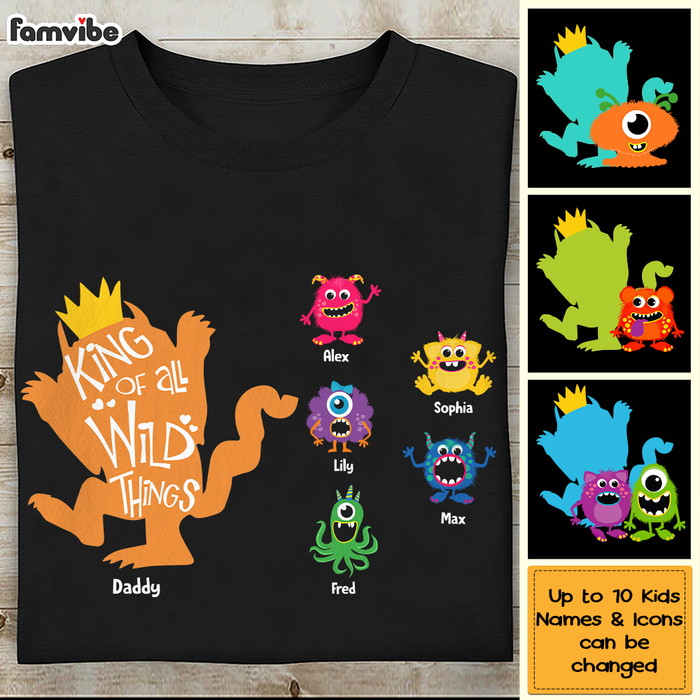 Personalized King Of All The Wild Things Shirt - Hoodie - Sweatshirt 25637 1