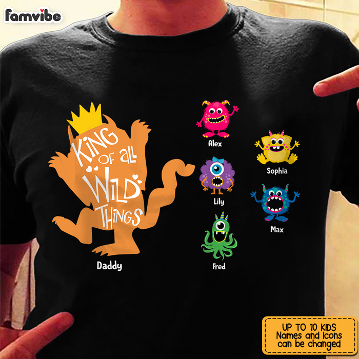 Personalized King Of All The Wild Things Shirt - Hoodie - Sweatshirt 25637 1