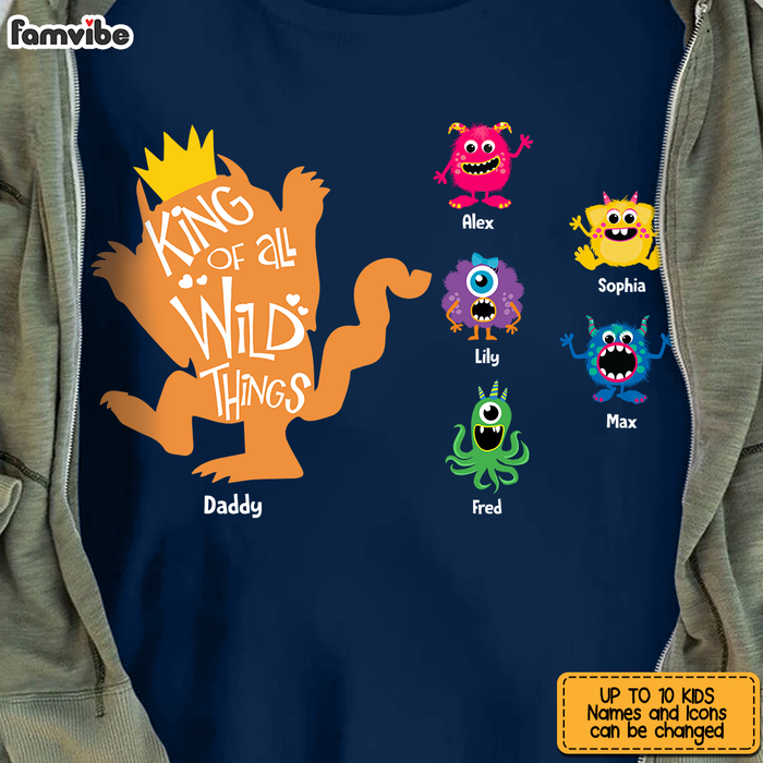 Personalized King Of All The Wild Things Shirt - Hoodie - Sweatshirt 25637 1