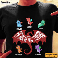 Personalized Father Of Wild Things Colorful Dragon Shirt - Hoodie - Sweatshirt 25644 thumb 1