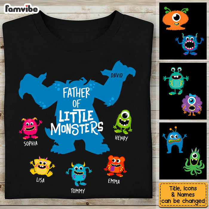 Personalized Father Of Little Monsters Shirt - Hoodie - Sweatshirt 25646 1