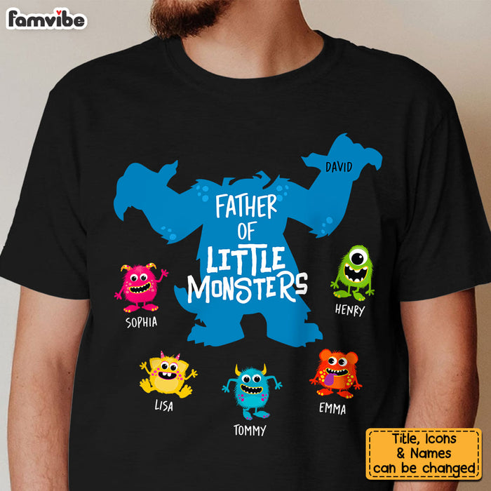 Personalized Father Of Little Monsters Shirt - Hoodie - Sweatshirt 25646 1
