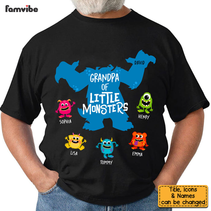 Personalized Father Of Little Monsters Shirt - Hoodie - Sweatshirt 25646 1