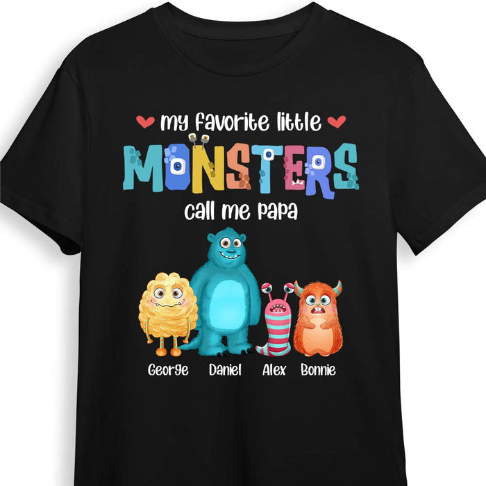 Personalized Papa Monster Shirt - Hoodie - Sweatshirt 25444 25664 1