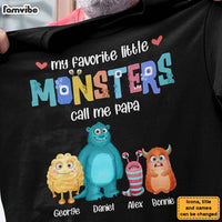 Personalized Papa Monster Shirt - Hoodie - Sweatshirt 25444 25664 thumb 1