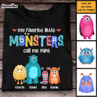 Personalized Papa Monster Shirt - Hoodie - Sweatshirt 25444 25664 thumb 1