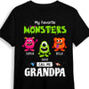 Personalized My Favorite Little Monsters Call Me Grandpa Shirt - Hoodie - Sweatshirt 25669 1