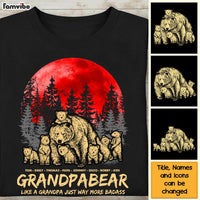 Personalized Gift For Papa Bear Dad Shirt - Hoodie - Sweatshirt 25672 thumb 1