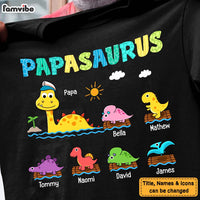 Personalized Papasaurus Sea Shirt - Hoodie - Sweatshirt 25673 thumb 1