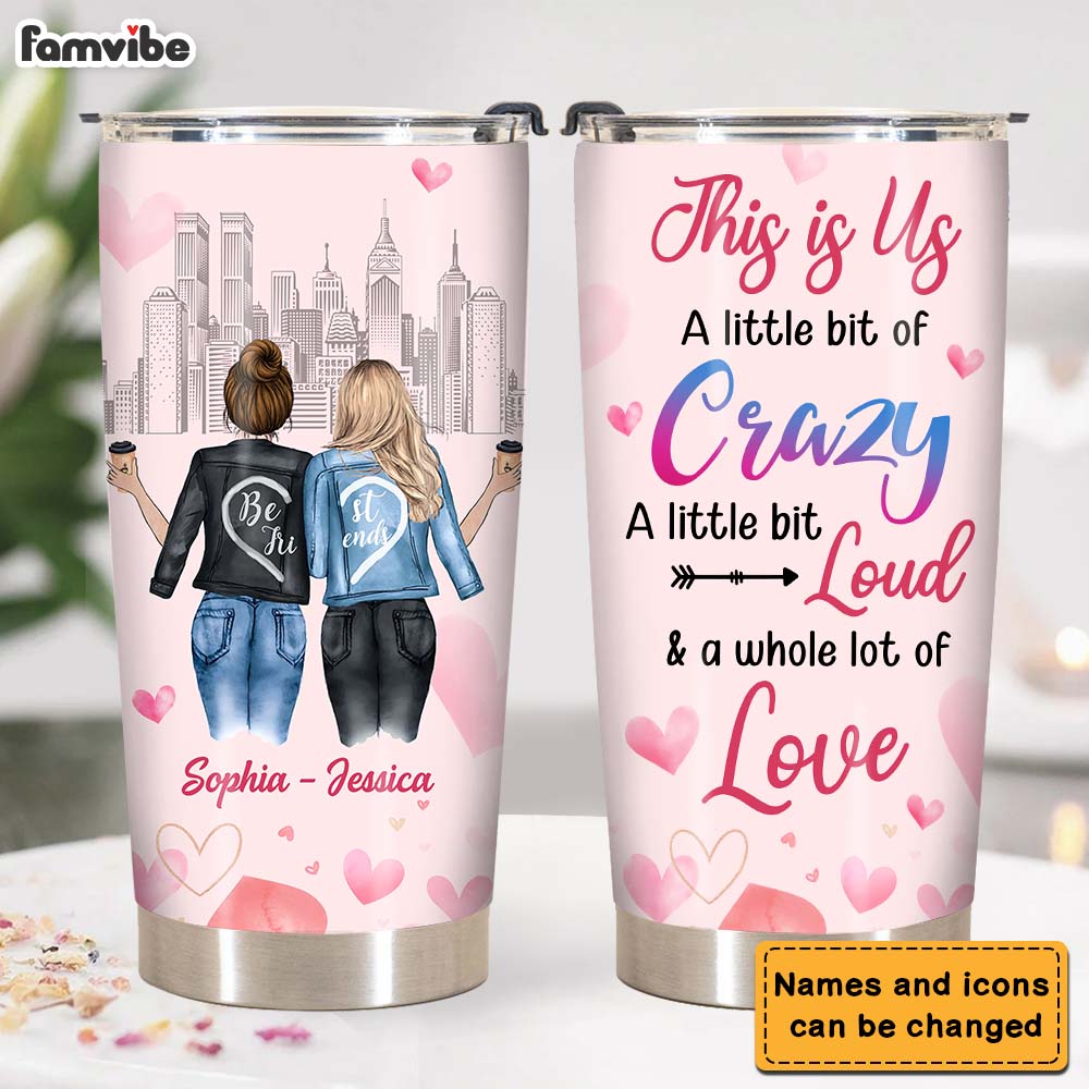 Personalized Gift For Friends This Is Us Steel Tumbler 25675 Primary Mockup