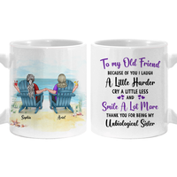 Personalized Old Friend Beach Mug 25678 thumb 1