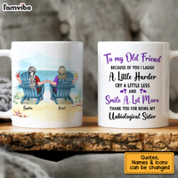 Personalized Old Friend Beach Mug 25678 thumb 1